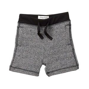 Sovereign Code Gray & Black Milen Pull On Fabric Shorts Boys Size 4 NWT